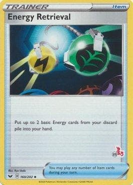 Energy Retrieval (25/60) — Battle Academy Box Set 2022 - Cinderace Deck