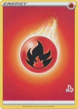 Fire Energy (02/60) — Battle Academy Box Set 2022 - Cinderace Deck