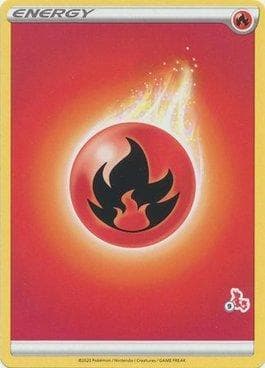 Fire Energy (09/60) — Battle Academy Box Set 2022 - Cinderace Deck