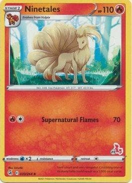 Carta Ninetales (23/60) do set Battle Academy Box Set 2022 - Cinderace Deck — Pokémon TCG | Bynx