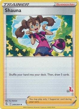 Carta Shauna (50/60) do set Battle Academy Box Set 2022 - Cinderace Deck — Pokémon TCG | Bynx