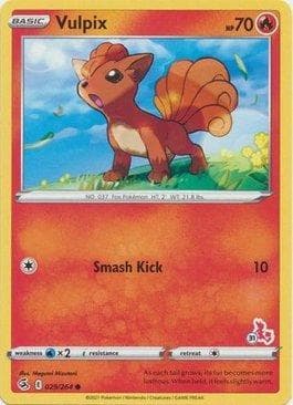 Carta Vulpix (31/60) do set Battle Academy Box Set 2022 - Cinderace Deck — Pokémon TCG | Bynx