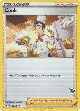 Carta Chef / Cook (17/18) 17/18 — Pokémon TCG | Bynx