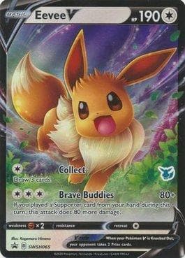 Eevee-V (01/18) — Battle Academy Box Set 2022 - Eevee Deck
