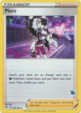 Carta Piers (16/18) do set Battle Academy Box Set 2022 - Eevee Deck — Pokémon TCG | Bynx