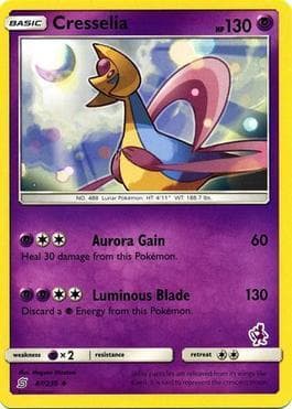 Carta Cresselia (08/17) do set Battle Academy Box Set 2020 - Mewtwo Deck — Pokémon TCG | Bynx