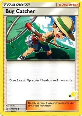 Carta Bug Catcher (26/60) do set Battle Academy Box Set 2020 - Pikachu Deck — Pokémon TCG | Bynx