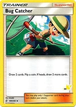 Carta Bug Catcher (44/60) do set Battle Academy Box Set 2020 - Pikachu Deck — Pokémon TCG | Bynx