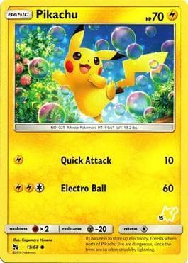 Pikachu (15/60) — Battle Academy Box Set 2020 - Pikachu Deck