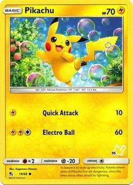 Pikachu (55/60) — Battle Academy Box Set 2020 - Pikachu Deck