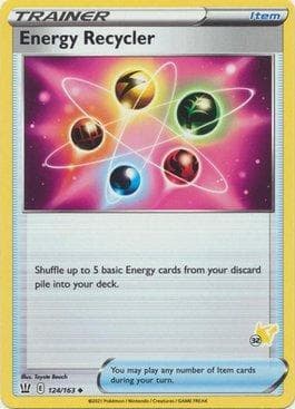 Carta Energy Recycler (32/60) do set Battle Academy Box Set 2022 - Pikachu Deck — Pokémon TCG | Bynx