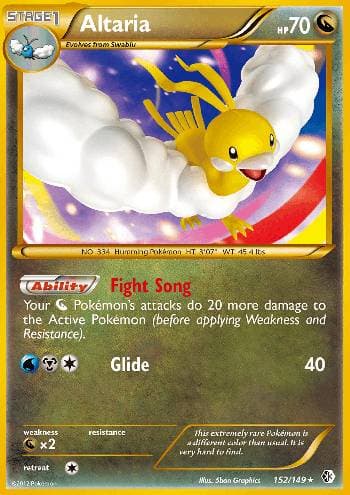 Carta Altaria (152/149) do set Fronteiras Cruzadas — Pokémon TCG | Bynx