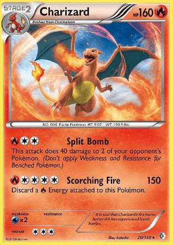 Charizard (20/149) — Fronteiras Cruzadas