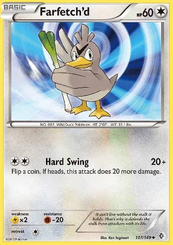 Farfetch'd (107/149) — Fronteiras Cruzadas