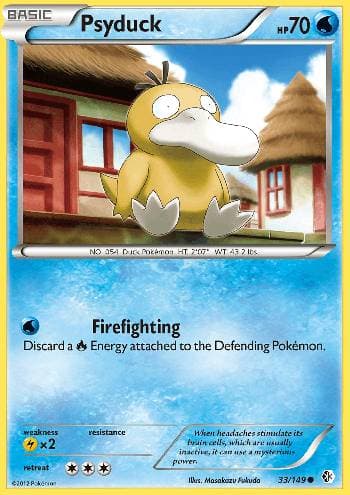 Carta Psyduck (33/149) do set Fronteiras Cruzadas — Pokémon TCG | Bynx