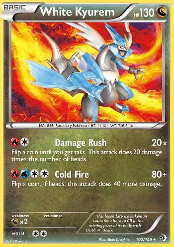 White Kyurem (102/149) — Fronteiras Cruzadas