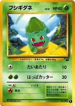 Carta Bulbasaur (01/40) do set Bulbasaur Deck VHS — Pokémon TCG | Bynx
