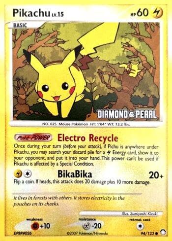 Pikachu (94/012) — Liga BR — BKC08