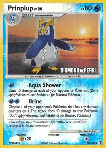 Carta Prinplup (58/012) do set Liga BR — BKC08 — Pokémon TCG | Bynx