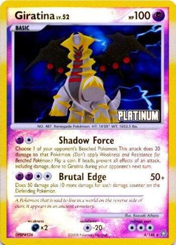 Carta Giratina (4/012) do set Liga BR — BKC09 — Pokémon TCG | Bynx