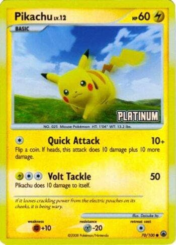 Pikachu (70/012) — Liga BR — BKC09