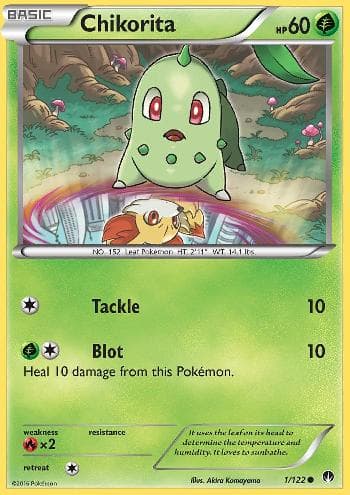 Chikorita (1/122) — Turbo Colisão