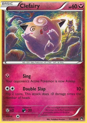 Carta Clefairy (81/122) do set Turbo Colisão — Pokémon TCG | Bynx