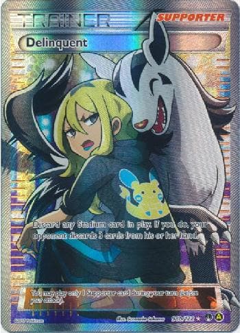 Carta Delinquent (98b/122) do set Turbo Colisão — Pokémon TCG | Bynx