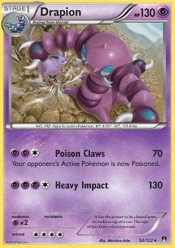 Drapion (54/122) — Turbo Colisão