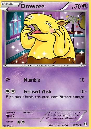 Carta Drowzee (50/122) do set Turbo Colisão — Pokémon TCG | Bynx