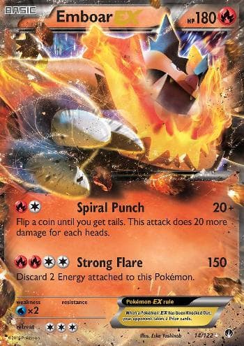 Emboar-EX (14/122) — Turbo Colisão