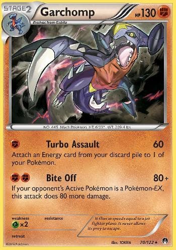 Garchomp (70/122) — Turbo Colisão