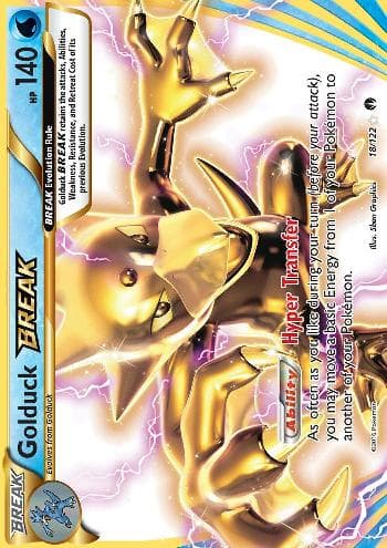 Carta Golduck BREAK (18/122) do set Turbo Colisão — Pokémon TCG | Bynx