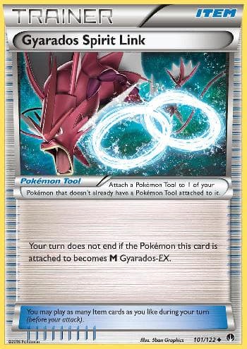 Carta Gyarados Spirit Link (101/122) do set Turbo Colisão — Pokémon TCG | Bynx
