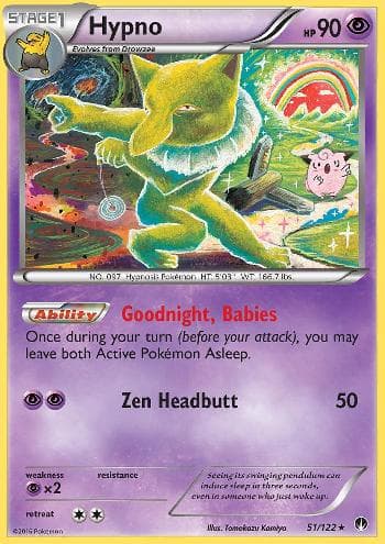 Carta Hypno (51/122) do set Turbo Colisão — Pokémon TCG | Bynx