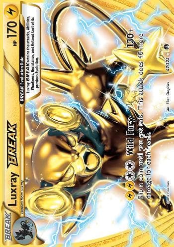 Carta Luxray BREAK (47/122) do set Turbo Colisão — Pokémon TCG | Bynx