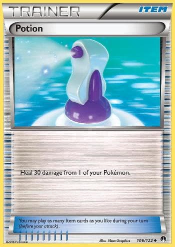 Carta Potion (106/122) do set Turbo Colisão — Pokémon TCG | Bynx