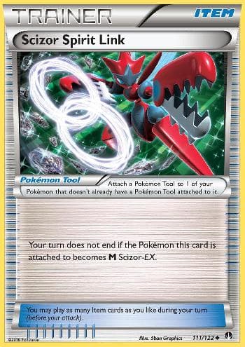 Scizor Spirit Link (111/122) — Turbo Colisão