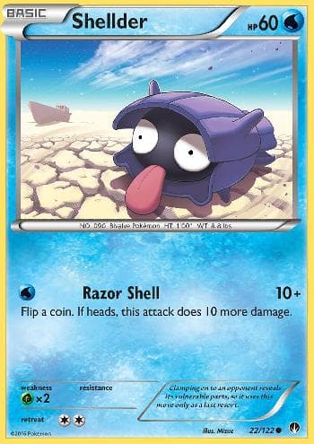 Shellder (22/122) — Turbo Colisão