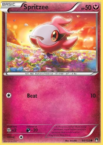 Carta Spritzee (84/122) do set Turbo Colisão — Pokémon TCG | Bynx