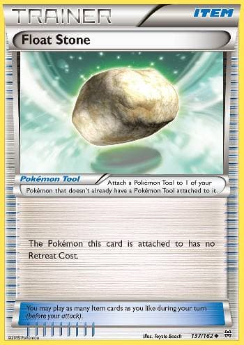 Carta Float Stone (137/162) do set Turbo Revolução — Pokémon TCG | Bynx