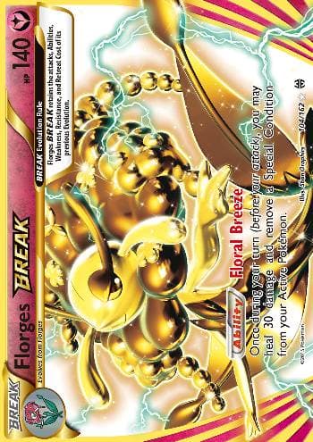 Carta Florges BREAK (104/162) do set Turbo Revolução — Pokémon TCG | Bynx