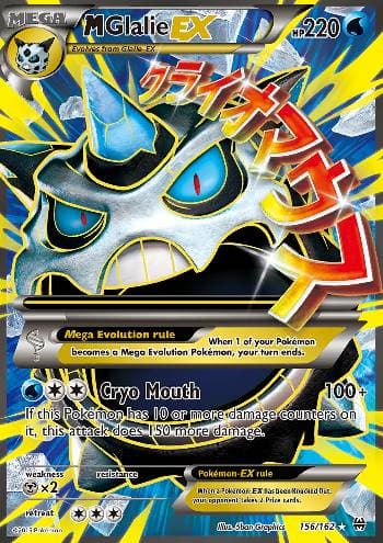 M Glalie-EX (156/162) — Turbo Revolução