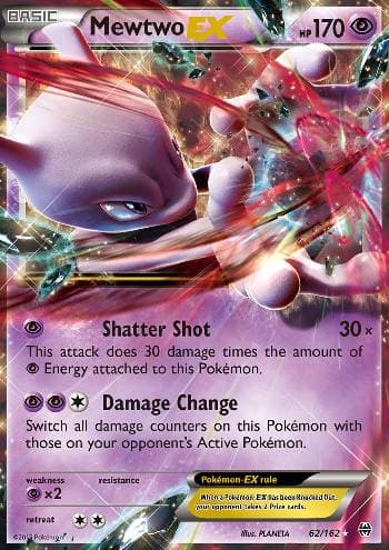 Mewtwo-EX (62/162) — Turbo Revolução