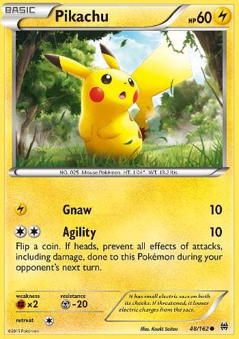 Pikachu (48/162) — Turbo Revolução
