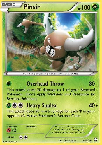 Pinsir (3/162) — Turbo Revolução