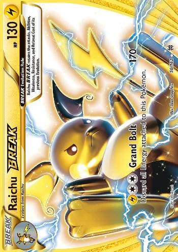 Raichu BREAK (50/162) — Turbo Revolução