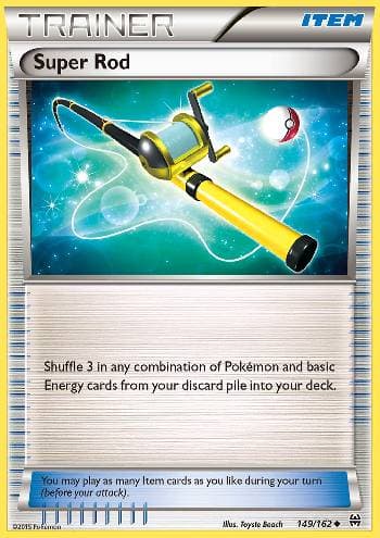 Carta Super Rod (149/162) do set Turbo Revolução — Pokémon TCG | Bynx