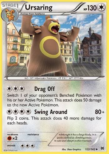 Ursaring (122/162) — Turbo Revolução
