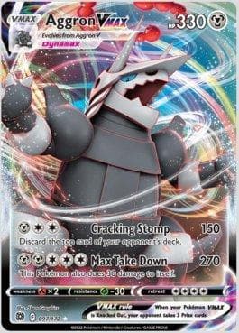 Carta Aggron-VMAX (97/172) do set Astros Cintilantes — Pokémon TCG | Bynx